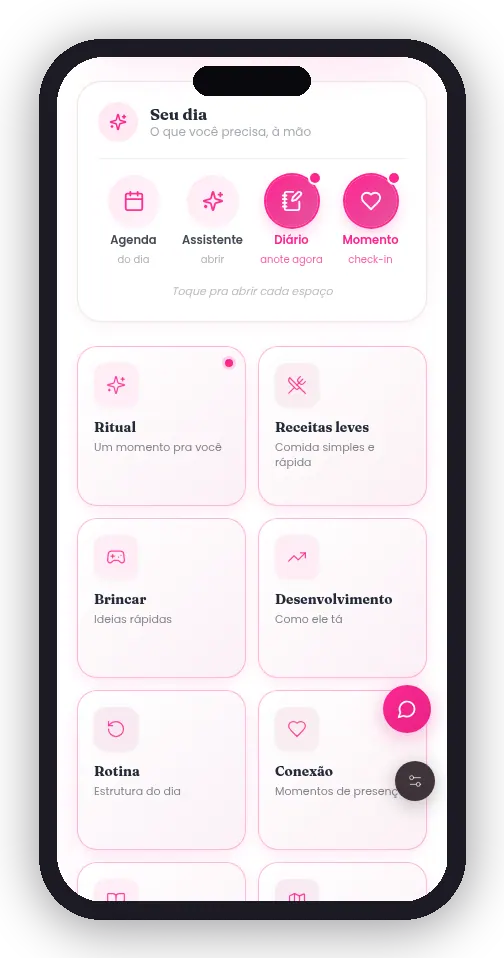 Materna360 — recursos integrados