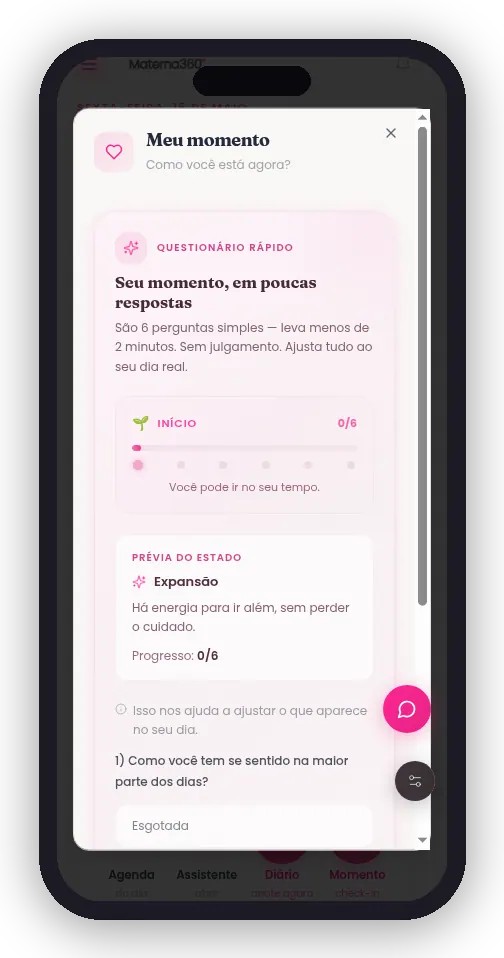 Modal Meu Momento